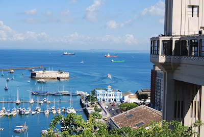 la Baie de tous les Saints, depuis lelevador Lacerda