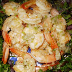 Garlic Prawns in the Microwave