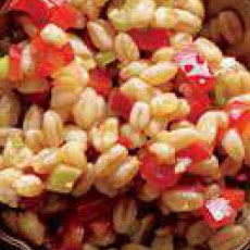 Farro-and-Red Pepper Salad with Sesame and Ginger