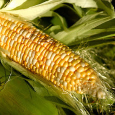 Grilled Corn with Lime-Cilantro Butter