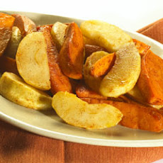 Cinnamon Roasted Sweet Potatoes & Apples