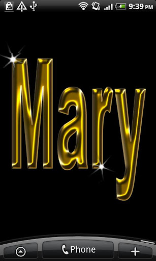 Mary Gold Name