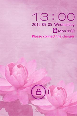 【免費個人化App】Go Locker Pink Water Lilies-APP點子