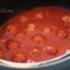 Crock Pot Italian Turkey Meatballs
