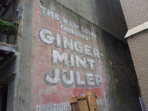Ginger-Mint Julep Vintage Advertising