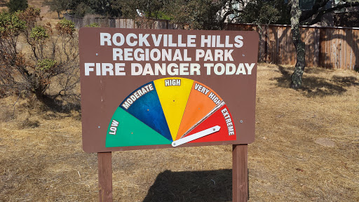 Rockville Hills Regional  Park Sign 