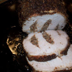 Sausage Stuffed Pork Loin
