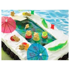 JELL-O® 'Dive-on-In' Cake