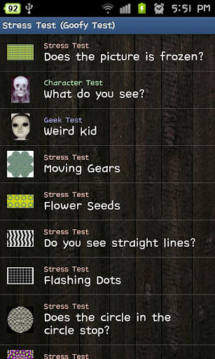 【免費娛樂App】Stress Test (Goofy Test)-APP點子