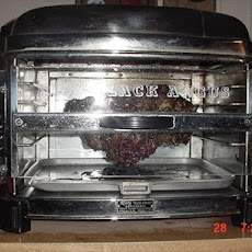 Pork Shoulder on a Rotisserie