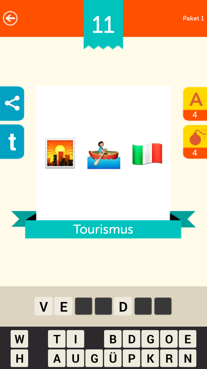 Android application Emoji Quiz ~ Free Trivia Game screenshort
