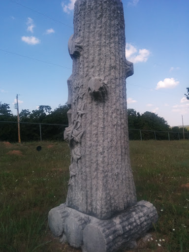 Historic Petrified Tree Monument.