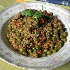 Zucchini and Peas Subzi