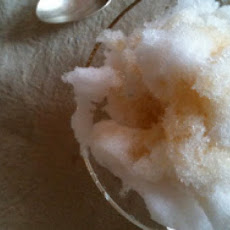 Maple Bourbon Snow Cones