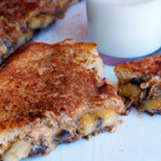 The Elvis Sandwich (Grilled Peanut Butter, Bacon, and Banana)