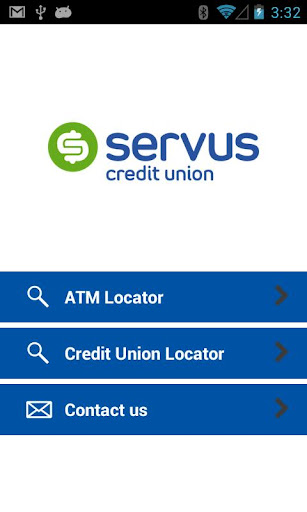 Servus ATM and Branch Finder