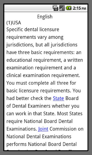 dentist study abroad