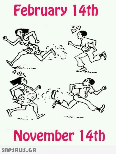 February 14th November 14th 