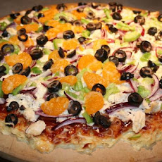 Uncommon Ramen BBQ Chicken Pizza Bake