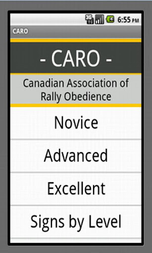 CanadianRally Obedience CARO