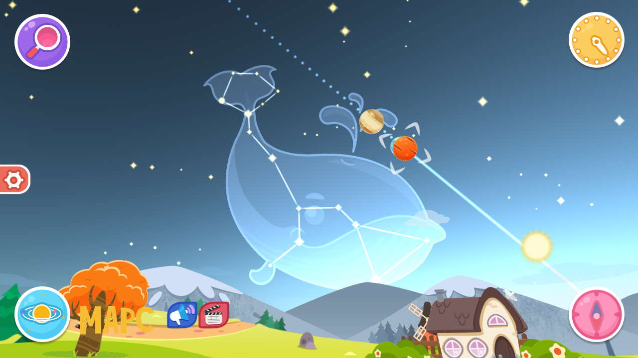 Android application Star Walk Kids - Explore Space screenshort