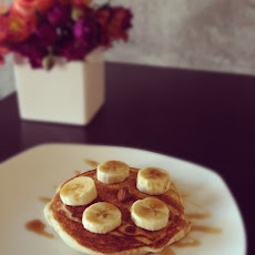 Banana Almond Pancakes