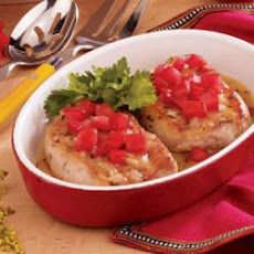 Pork Chops with Herbed Gravy
