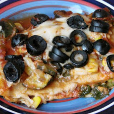 Vegetarian Enchilada Casserole Recipe