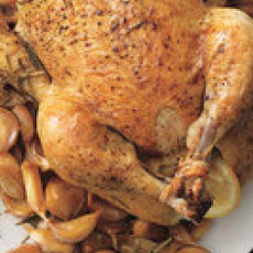Chicken in a Pot with Garlic