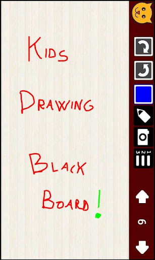 Kid's Drawing blackboard