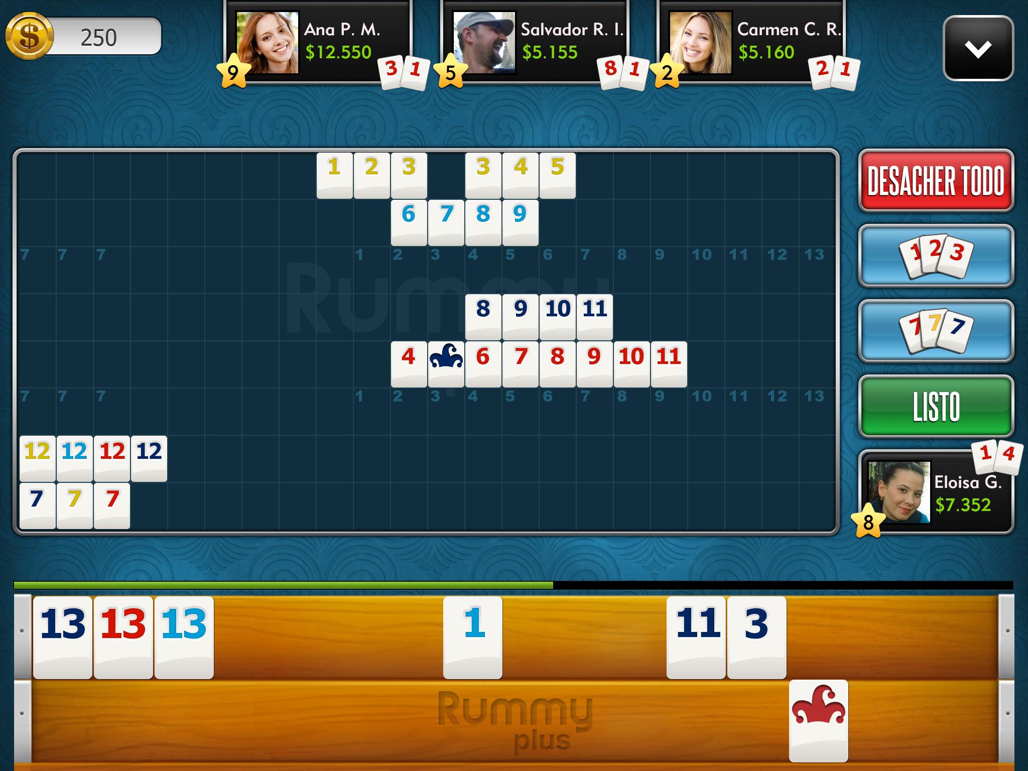 Android application Rummy Plus screenshort
