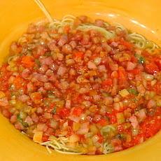 Spaghetti All'Amatriciana: Spaghetti Amatrice Style