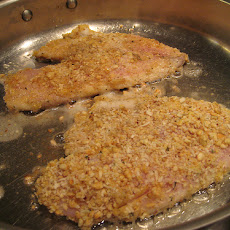 Pecan-crusted Catfish With White Cheddar Grits