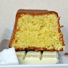 White Chocolate And Fresh Grated Coconut Cake