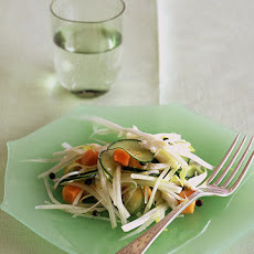 Papaya, Endive, and Crabmeat Salad