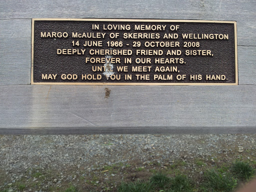 Memorial Bench To Margo McAuley