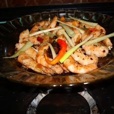 Thai Stir - Fried Prawns With Tamarind