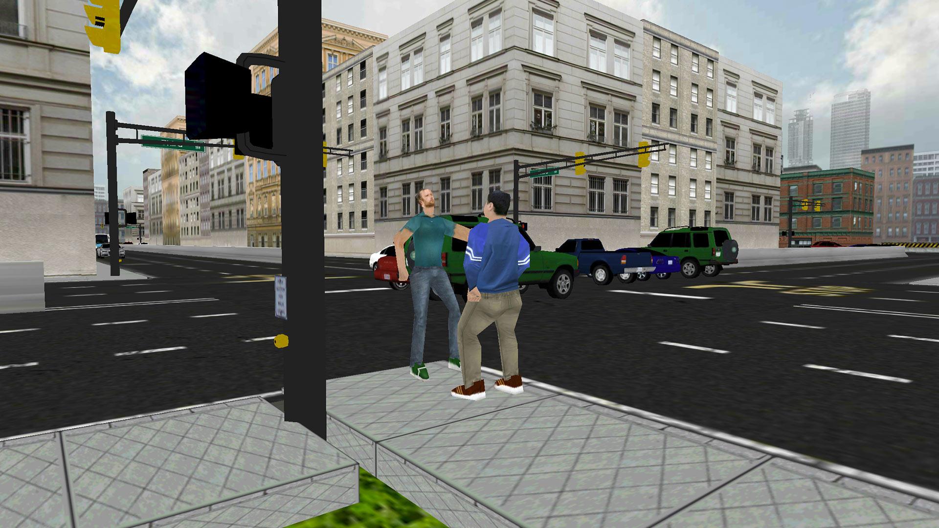 Android application City Driving 3D : Traffic Roam screenshort