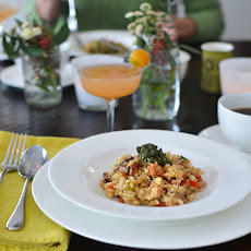 Hoppin' John Risotto with Collard Pesto
