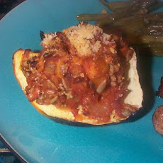 Stuffed Squash for Two