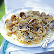Grill-Roasted Clam Linguine