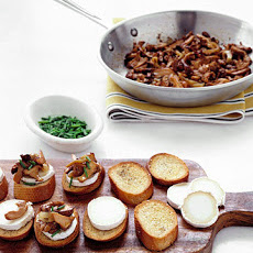 Mushroom Crostini