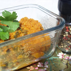 Spinach and Dhal Curry