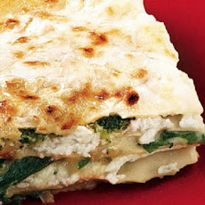 Super-Fast Spinach, Pesto and Cheese Lasagna