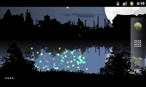 【免費個人化App】Fireflies Live Wallpaper-APP點子