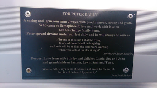 Memorial to Peter Dally
