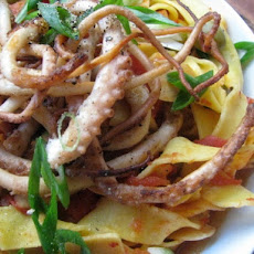 Sunday Supper: Garlic and Olive Octopus