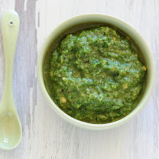 Spicy Cilantro–Marcona Almond Pesto