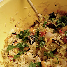 Greek Roasted Vegetable Risoni (Orzo)