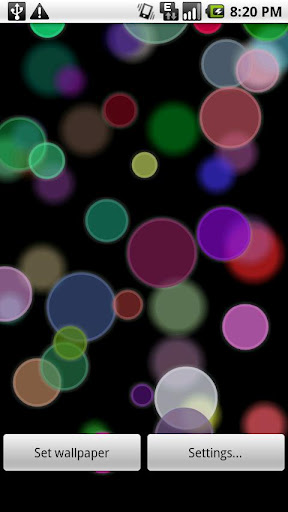 Bokeh Live Wallpaper